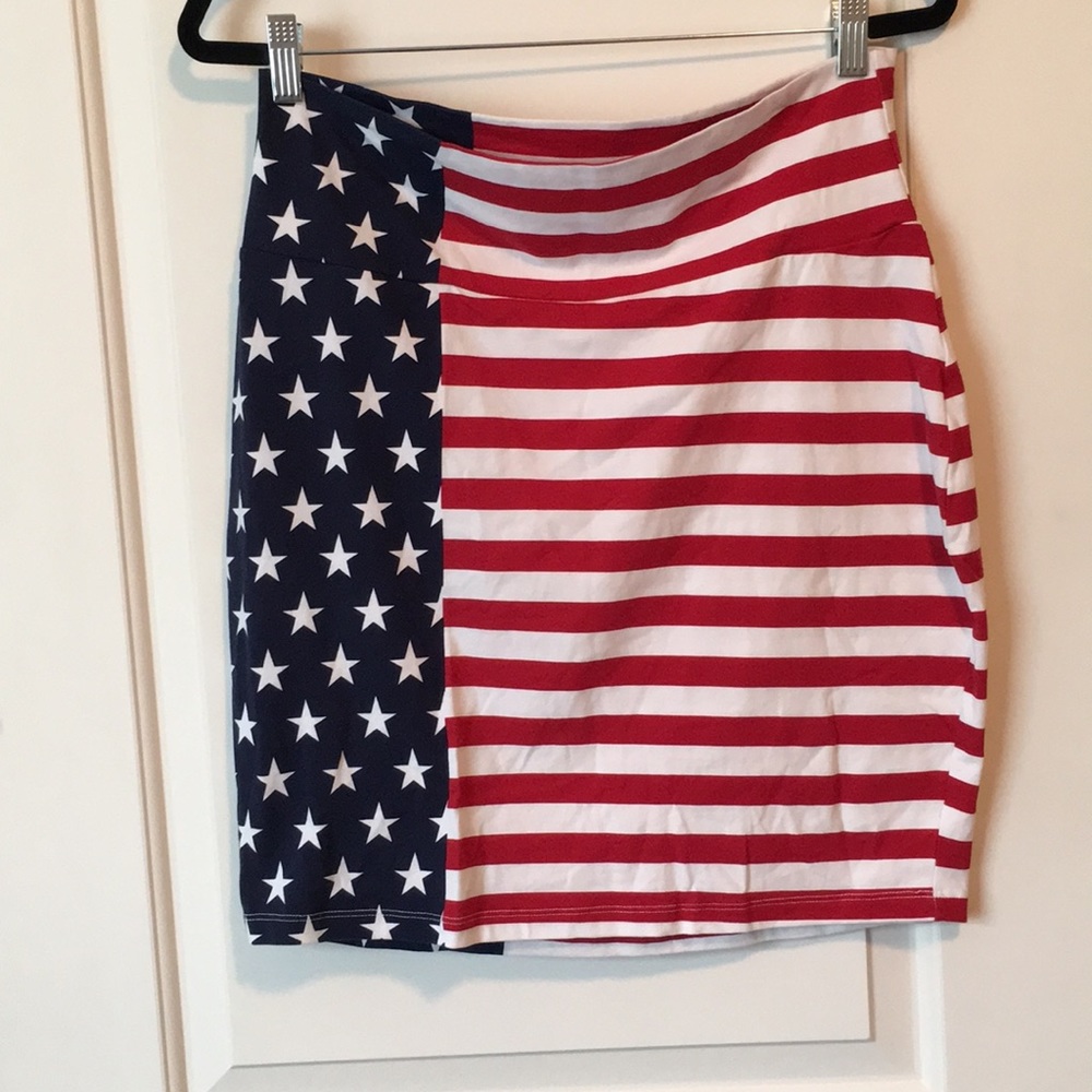 American Flag Pencil Skirt
